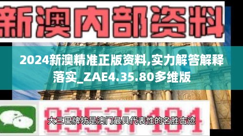 2024新澳精準正版資料,實(shí)力解答解釋落實(shí)_ZAE4.35.80多維版