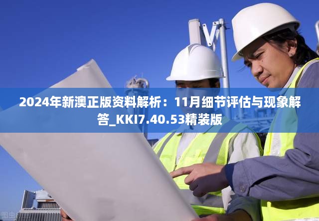2024年新澳正版資料解析：11月細節評估與現象解答_KKI7.40.53精裝版