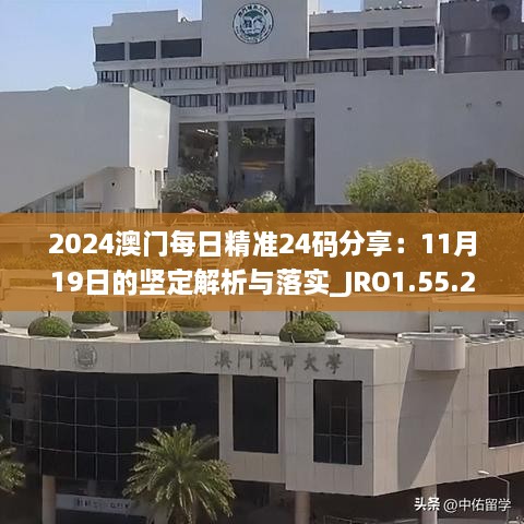 2024澳門(mén)每日精準24碼分享：11月19日的堅定解析與落實(shí)_JRO1.55.24動(dòng)漫版
