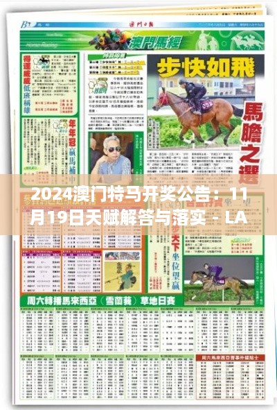 2024澳門(mén)特馬開(kāi)獎公告：11月19日天賦解答與落實(shí) - LAG8.42.30網(wǎng)絡(luò )版