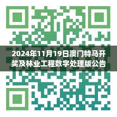 2024年11月19日澳門(mén)特馬開(kāi)獎及林業(yè)工程數字處理版公告