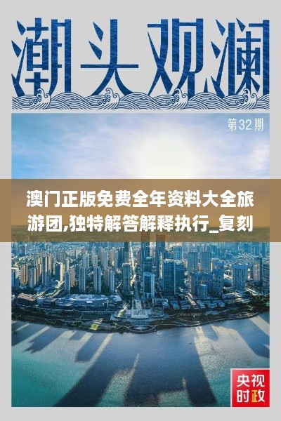 澳門(mén)正版免費全年資料大全旅游團,獨特解答解釋執行_復刻版EBJ9.48