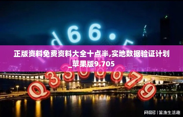 正版資料免費資料大全十點(diǎn)半,實(shí)地數據驗證計劃_蘋(píng)果版9.705