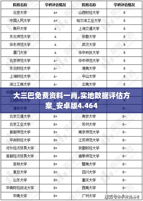 大三巴免費資料一肖,實(shí)地數據評估方案_安卓版4.464