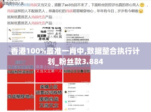 香港100%最準一肖中,數據整合執行計劃_粉絲款3.884
