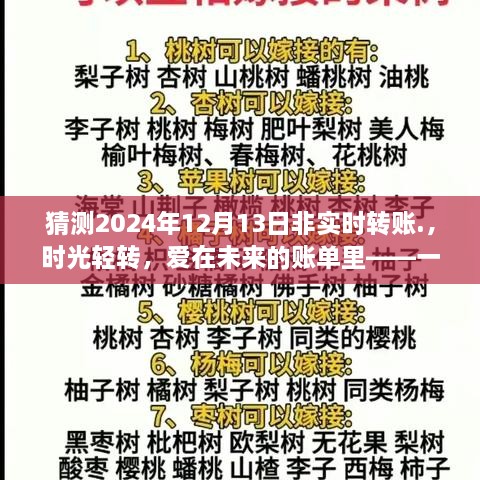 時(shí)光輕轉，愛(ài)在未來(lái)賬單中的非實(shí)時(shí)轉賬故事
