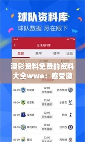澳彩資料免費的資料大全wwe：感受激動(dòng)人心的摔角競技精神