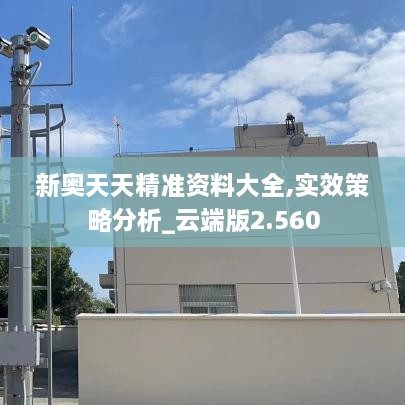 新奧天天精準資料大全,實(shí)效策略分析_云端版2.560