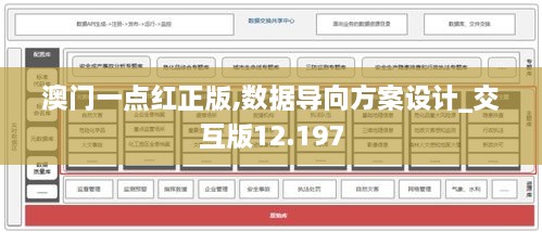澳門(mén)一點(diǎn)紅正版,數據導向方案設計_交互版12.197