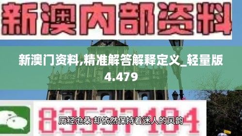 新澳門(mén)資料,精準解答解釋定義_輕量版4.479