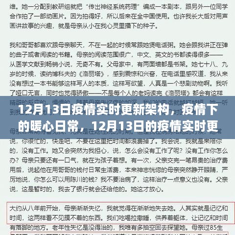 12月13日疫情實(shí)時(shí)更新，暖心日常與家的溫馨紐帶