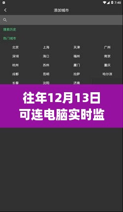 歷年12月13日精選，可連電腦實(shí)時(shí)監視相機全解析與功能展示