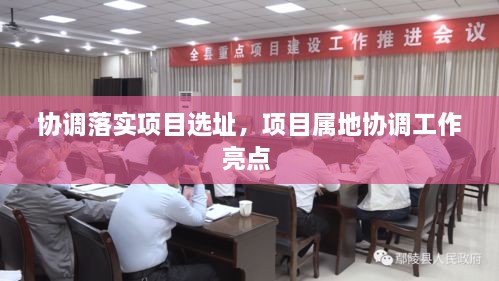 協(xié)調落實(shí)項目選址，項目屬地協(xié)調工作亮點(diǎn) 