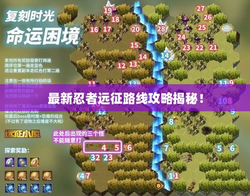 最新忍者遠征路線(xiàn)攻略揭秘！