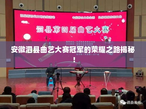 安徽泗縣曲藝大賽冠軍的榮耀之路揭秘！