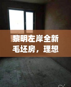 黎明左岸全新毛坯房，理想三室二衛二廳居住空間