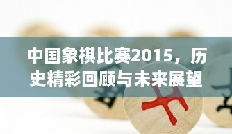 中國象棋比賽2015，歷史精彩回顧與未來(lái)展望