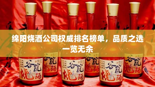 綿陽(yáng)燒酒公司權威排名榜單，品質(zhì)之選一覽無(wú)余