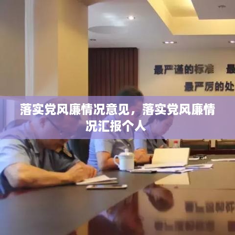 落實(shí)黨風(fēng)廉情況意見(jiàn)，落實(shí)黨風(fēng)廉情況匯報個(gè)人 