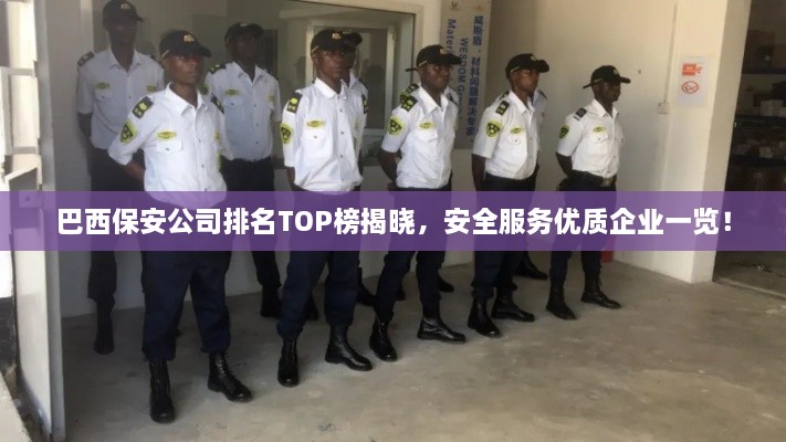 巴西保安公司排名TOP榜揭曉，安全服務(wù)優(yōu)質(zhì)企業(yè)一覽！