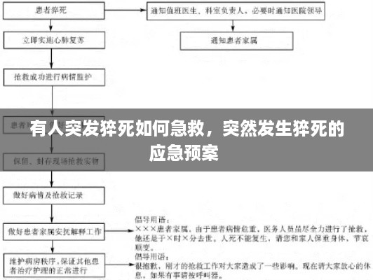 有人突發(fā)猝死如何急救，突然發(fā)生猝死的應急預案 