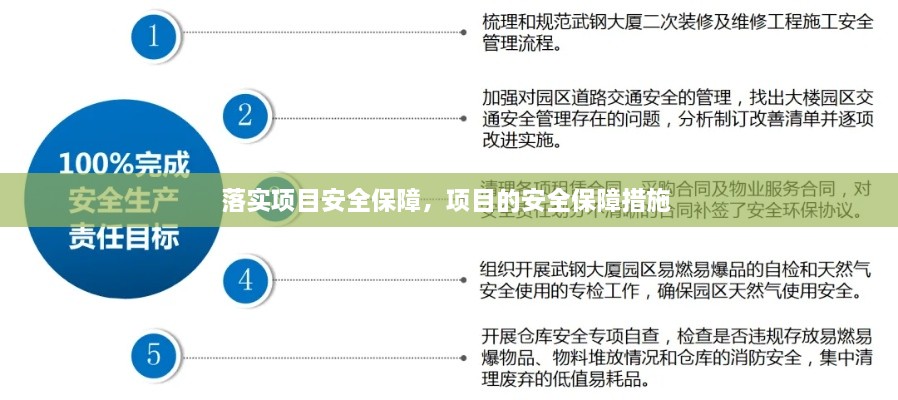 落實(shí)項目安全保障，項目的安全保障措施 