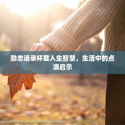 勵志語(yǔ)錄杯載人生智慧，生活中的點(diǎn)滴啟示
